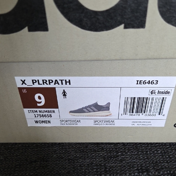 Adidas X_PLRPATH Sneakers in Lavender and White Shoes Worn Once To Small. - Picture 7 of 9